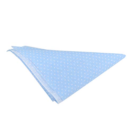 LUFA 7pcs Serie Azul de algodón de Tela de Flores patrón Floral de Costura de Material Textil para Cama de Remiendo de Bricolaje