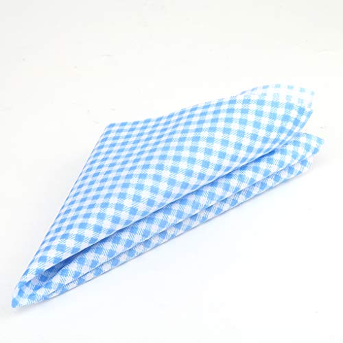 LUFA 7pcs Serie Azul de algodón de Tela de Flores patrón Floral de Costura de Material Textil para Cama de Remiendo de Bricolaje