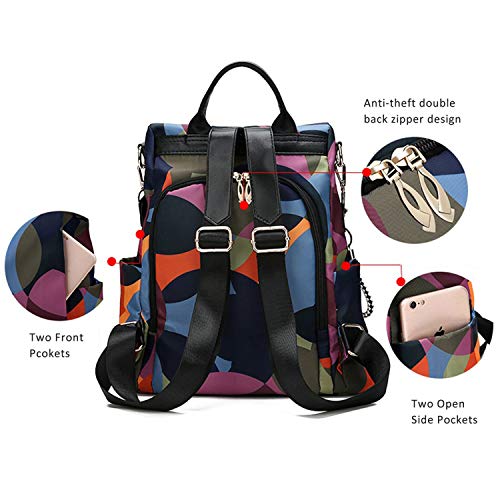 LUI SUI Mochila para Mujer Mochila de Damas Mochilas Escolares Mochila antirrobo Bolsos de Hombro de Dayback Bolso de Mano