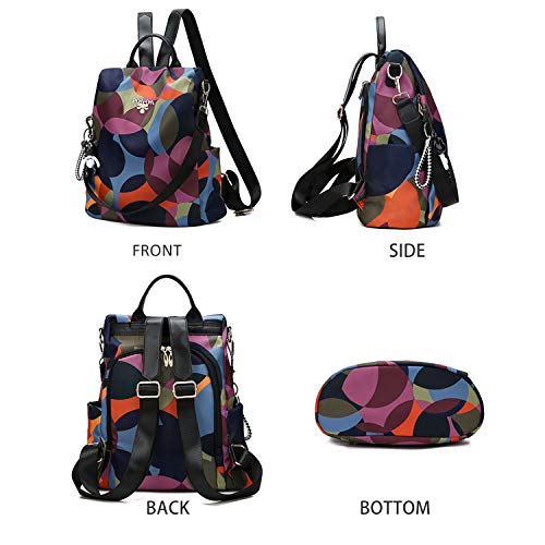 LUI SUI Mochila para Mujer Mochila de Damas Mochilas Escolares Mochila antirrobo Bolsos de Hombro de Dayback Bolso de Mano