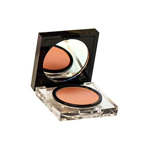 Lunaci Barcelona Colorete,Textura Aterciopelada Acabado Mate,Ligero, natural, hipoalergénico, (Coral 03)