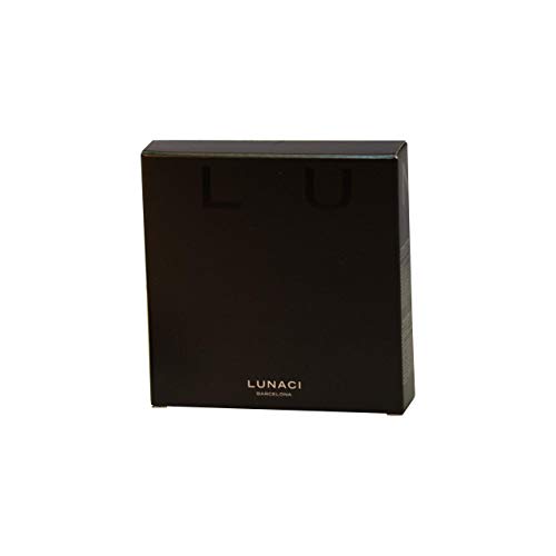 Lunaci Barcelona Polvo Compacto,Textura Sedosa, Doble Mate,Sin aceites, suave, hipoalergénico (Beige Rosado R01)