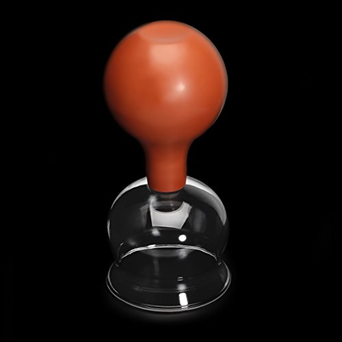 Lunata (Upgrade 2019) Juego de Ventosas con Bola de Succión, Ø 60, Ventosa anticelulitica, Ventosas para un Masaje profesional