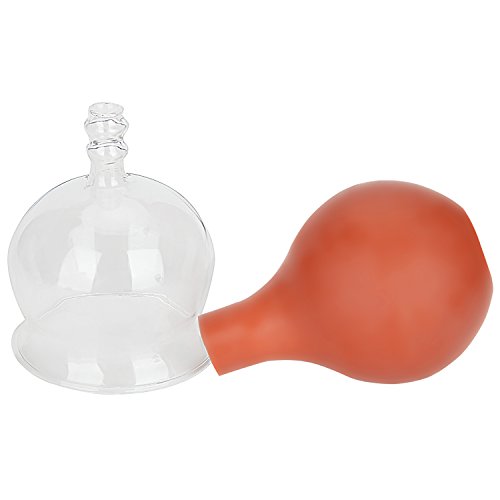 Lunata (Upgrade 2019) SET 5x Juego de Ventosas con Bola de Succión, Ø 20, Ø 30, Ø 40, Ø 50, Ø 60, Ventosa anticelulitica, Ventosas para un Masaje profesional