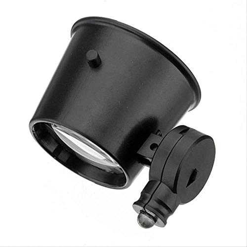 Lupa de Ojos con luz LED, 15 Unidades, Manos Libres, Correa para la Cabeza, Lupa, relojero, Herramienta de reparación para Relojes