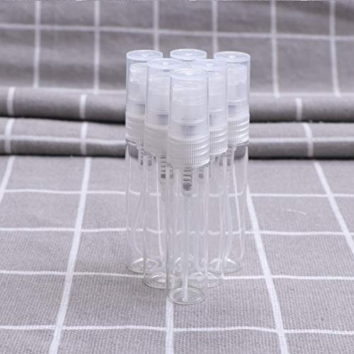 Lurrose - 20 Botellas de espray de 5 ml rellenables para perfumes, vacías, para Maquillaje, pulverizador, envases de Viaje para cosméticos