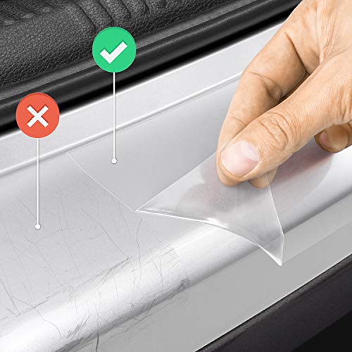 Luxshield Película Protectora Maletero Juego Completo - B-MAX B232 I 2012-2017 - Protección Parachoques contra Rasguños, Pintura - Transparente Brillante