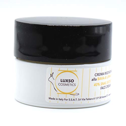 Luxso Cosmetics - Crema facial regeneradora con baba de caracol 40%