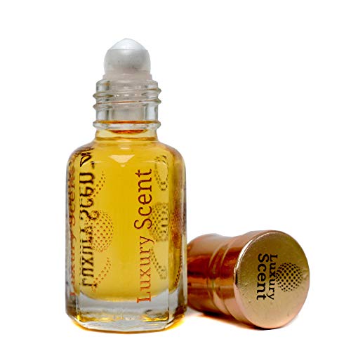 Luxury Scent - Perfume en aceite de jazmín verde, aroma fresco floral, 6 ml, calidad prémium