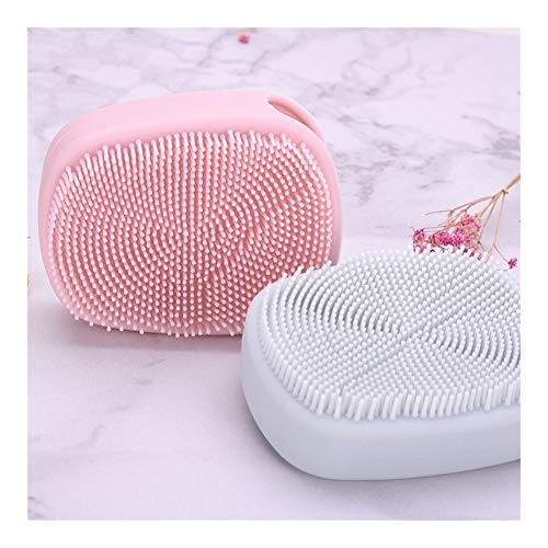 LXH-SH Chica Lava tu Cara Limpiador Suave 1pc Guante de Silicona Lavado de Cara Cepillo Junta depurador de cosmético compone Herramientas hasta Limpieza de la Cara de Limpieza Cepillos Lavado de Cara