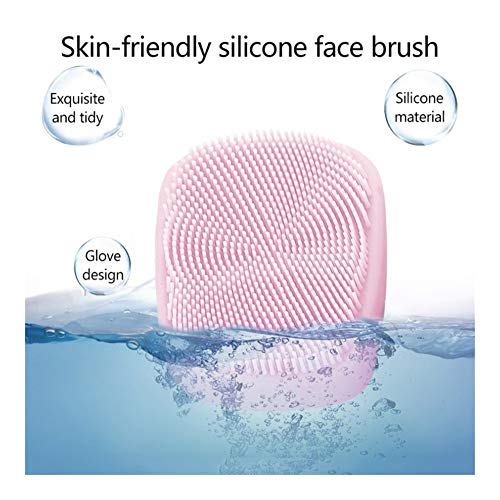 LXH-SH Chica Lava tu Cara Limpiador Suave 1pc Guante de Silicona Lavado de Cara Cepillo Junta depurador de cosmético compone Herramientas hasta Limpieza de la Cara de Limpieza Cepillos Lavado de Cara