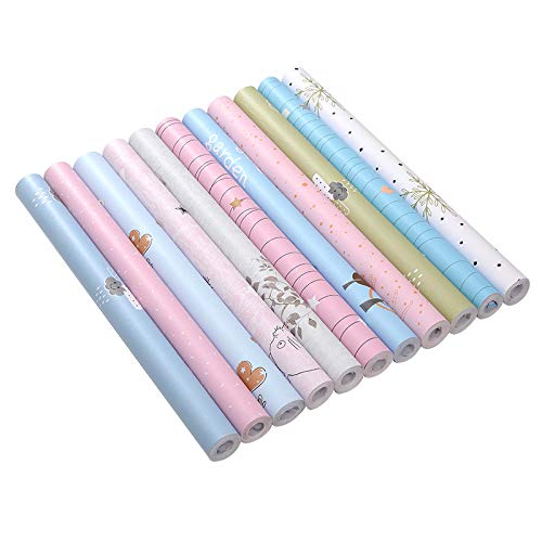 LZYMLG Papel Pintado Autoadhesivo de PVC, Dormitorio, Sala de Estar, habitación de los niños, gabinete, decoración, Pegatina, Impermeable, Dormitorio, Fondo, Adhesivo Blue Ice Crystal 60CMX5M