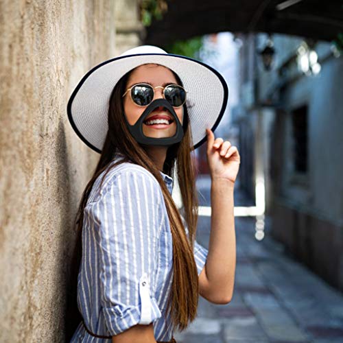 M_áscara Inteligente Reutilizables Lavables Adulto con Película magnética Inteligente de Gel de sílice de Doble protección antivaho