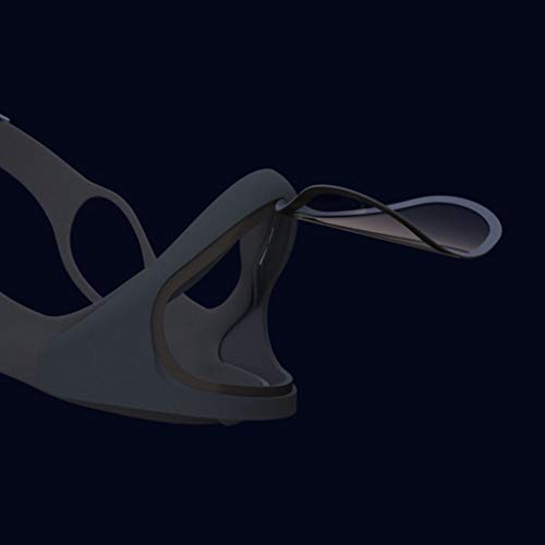 M_áscara Inteligente Reutilizables Lavables Adulto con Película magnética Inteligente de Gel de sílice de Doble protección antivaho