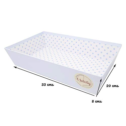 MabyBox Velvet DouDou | Canastilla Bebé Personalizada | Cesta Regalo Recién Nacido | Set Bebe Recién Nacido Personalizado (Blanco)
