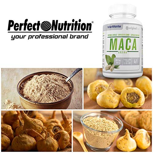 Maca Andina capsulas con vitaminas B12 E B3 pastillas natural suplemento vegano Mejora tu estado de ánimo potenciador de energía masculino/femenino Tratamiento para 3 meses