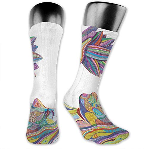 Macarons franceses Calcetines para hombres y mujeres Niño pequeño Casual Niño Niña Escuela Deportes al aire libre Suave y transpirable Poliéster Absorbe la humedad Calcetín resistente, calcetines