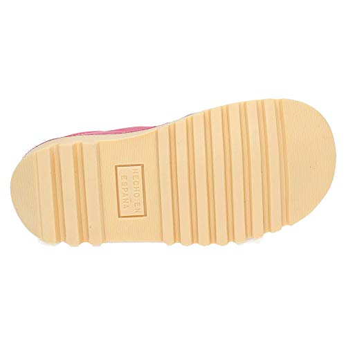 MADE IN SPAIN 20600C Botitas Piel NAPA NIÑA Botas-Botines Rosa 28