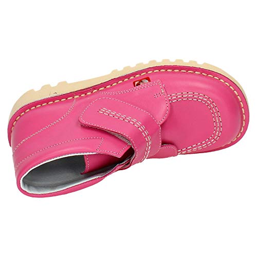 MADE IN SPAIN 20600C Botitas Piel NAPA NIÑA Botas-Botines Rosa 28