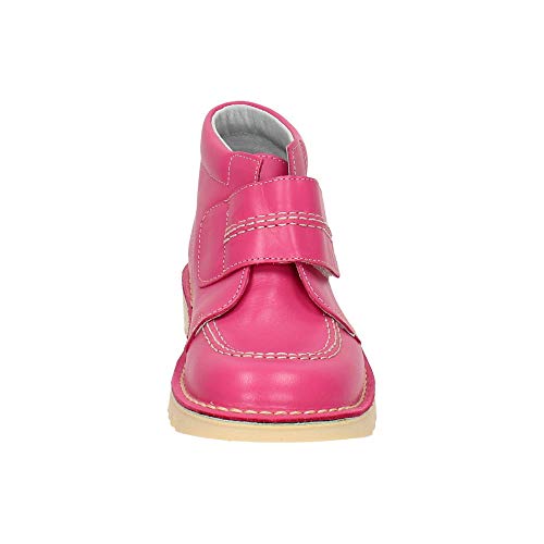 MADE IN SPAIN 20600C Botitas Piel NAPA NIÑA Botas-Botines Rosa 28