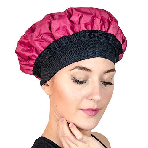 Magic Gel - Gorro térmico para el cabello:corro de vapor para acondicionamiento profundo para tratamiento térmico (microondas)