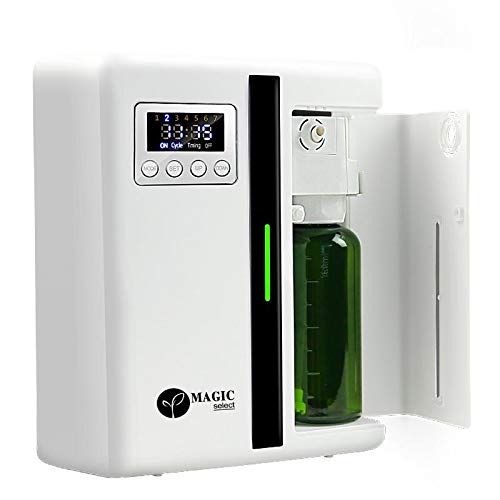 MAGIC SELECT Difusor eléctrico de aceites esenciales ideal para eliminar malos olores y perfumar medianos y grandes espacios