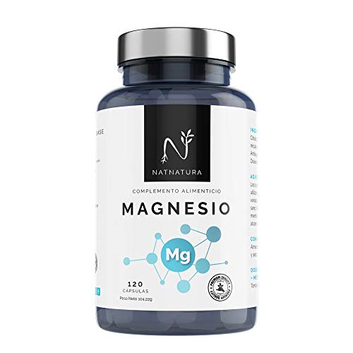 Magnesio, suplemento citrato de magnesio con 720mg por cápsula, 180 cap vegetales. Magnesio puro concentrado de alta biodisponibilidad. mejora el funcionamiento de huesos, músculos y sistema nervioso.