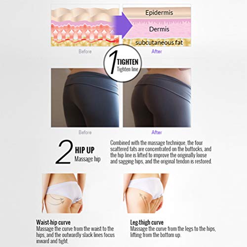 MAICOLA 100G eficaz Crema de la ampliación de Las Nalgas de elevación de la Cadera hacia Arriba Crema para Mujeres Cuidado Corporal Reafirmante Tratamiento de la Piel más Grande