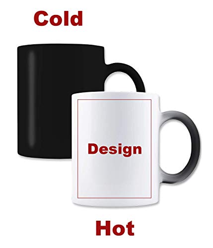 MaikesTic I Love Barcelona Spain Taza de café cambiante del té del Color mágico