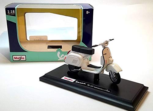 maisto PK 125 automatica 1984 vespa 1.18 scale diecast model by Maisto
