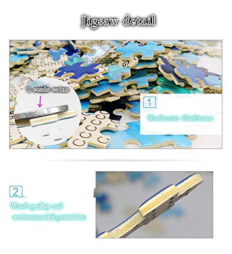 MAIYOUWENG Puzzles De Madera 1000 Piezas Rompecabezas Clásico - Plaza De España En Sevilla - Trick Toy Gift para Niños Y Adultos Challenge