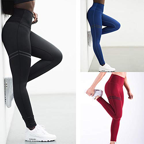 Majome Leggings Delgados de compresión anticelulítica de Cintura Alta para el Control de la Barriga y para Correr