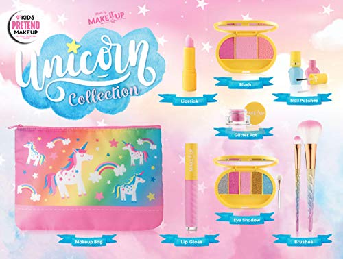 Make it Up Unicorn Collection Juego de maquillaje realista (no de maquillaje real)