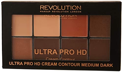 Makeup Revolution - Paleta Contorno en Crema Ultra Pro HD - Medium Dark