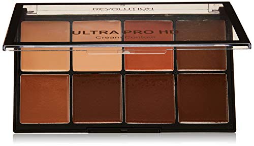 Makeup Revolution - Paleta Contorno en Crema Ultra Pro HD - Medium Dark