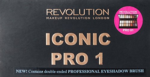 Makeup Revolution Salvation Eyeshadow Palette Iconic Pro 1 Paleta 16 cieni do powiek 16g