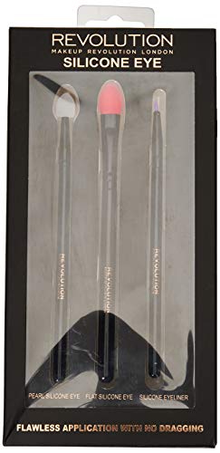 Makeup Revolution - Set de Brochas para Ojos Silicone Eye