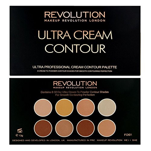 Makeup Revolution Ultra Cream Contour Palette Paleta do konturowania twarzy 13g