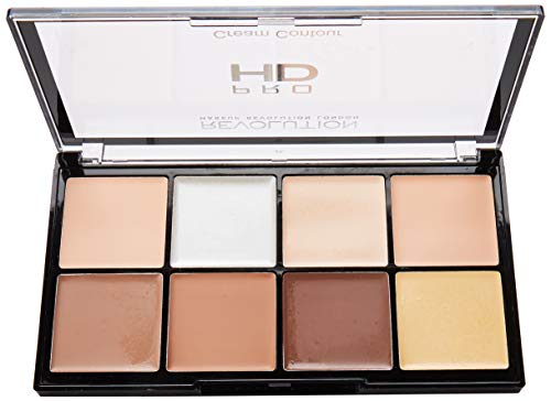 MAKEUP REVOLUTION Ultra Pro HD Cream Contour Paleta, 20 g