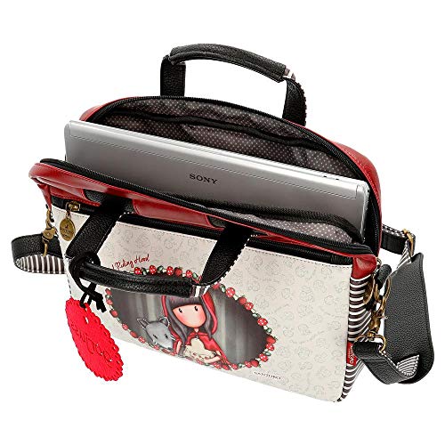 Maletín Gorjuss de 13,3" Little Red Riding Hood, Multicolor, 33 cm