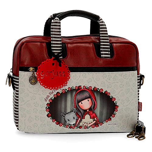Maletín Gorjuss de 13,3" Little Red Riding Hood, Multicolor, 33 cm
