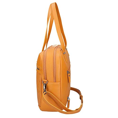 Maletín portaordenador Pepe Jeans Daphne Ocre, 41 cm