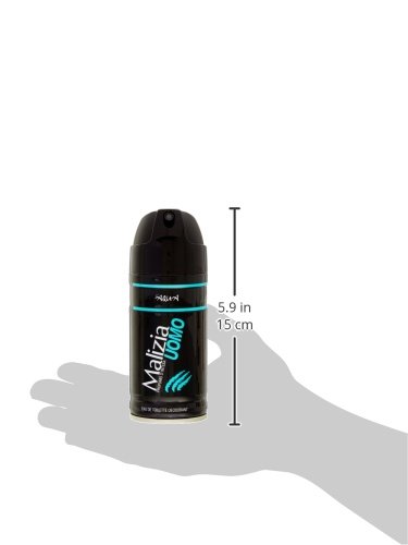 Malizia Deo spray Hombres aguamarina ML150 - [pack de 6]