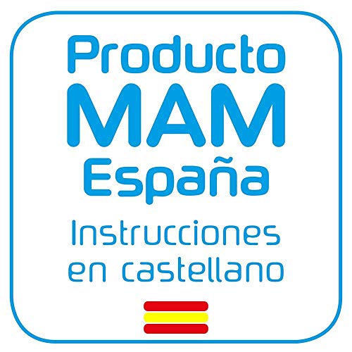 MAM Easy Start Anti-Colic 260 ml, Biberón anticólicos con base de ventilación, biberón MAM autoesterilizable con tetina MAM nº 2 de silicona extrasuave, 2+ meses, rosa