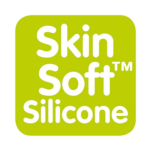 MAM Tetina 2 Flujo Medio A104 - Tetina de Silicona SkinSoftTM ultrasuave, para Bebés a partir de 3 meses, Blanco