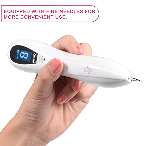 Manchas Cara Eliminación,Spot Mole Ir a tatuaje para salón de belleza en casa(Plata)