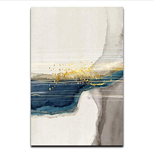 Manchas de tinta de Refosian, cuadro de arte de pared abstracto, pintura en lienzo, póster artístico impreso, decoración para sala de estar, 40x60 cm / 15,8x23,6 en sin marco