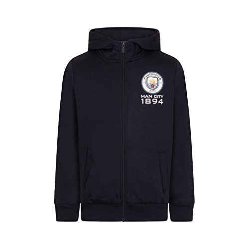 Manchester City FC - Polo oficial para niño - Con el escudo del club - 10-11 años
