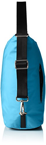 Mandarina Duck - Hunter Tracolla, Shoppers y bolsos de hombro Mujer, Azul (Fjord Blue), 15x36x43.5 cm (B x H T)