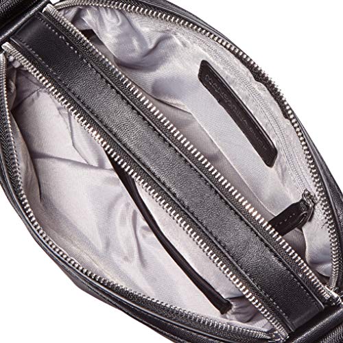 Mandarina Duck Hunter Tracolla/Simply Taupe, Bolsa de Mensajero para Mujer, Negro (Black), 22x14.5x8.5 centimeters (W x H x L)